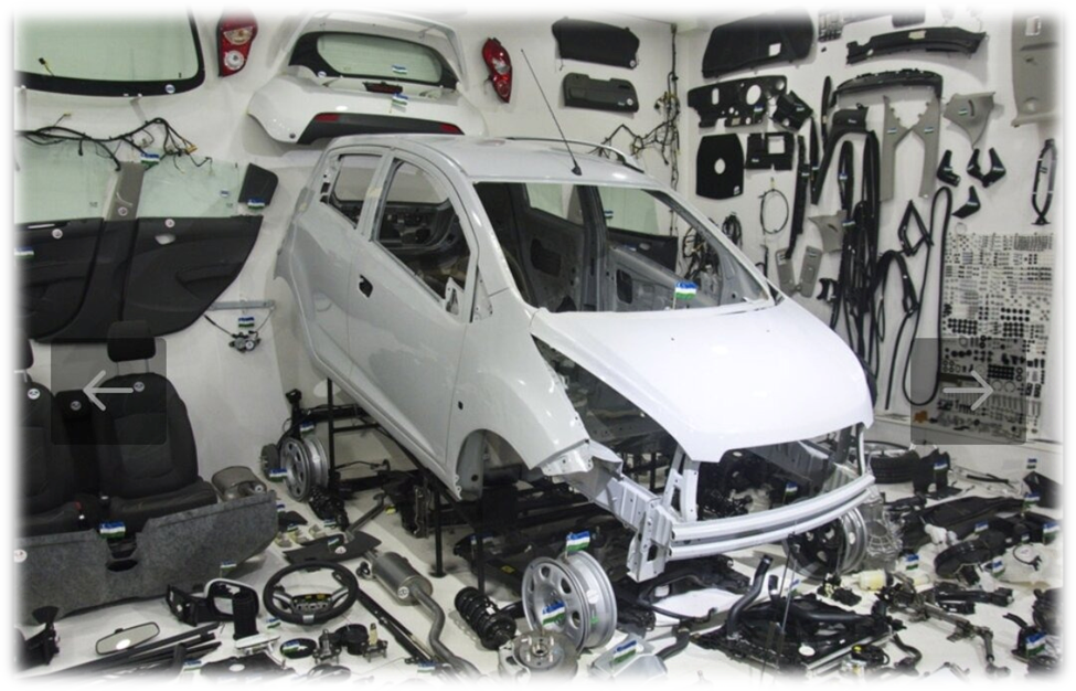 Dismantled Car Parts 1